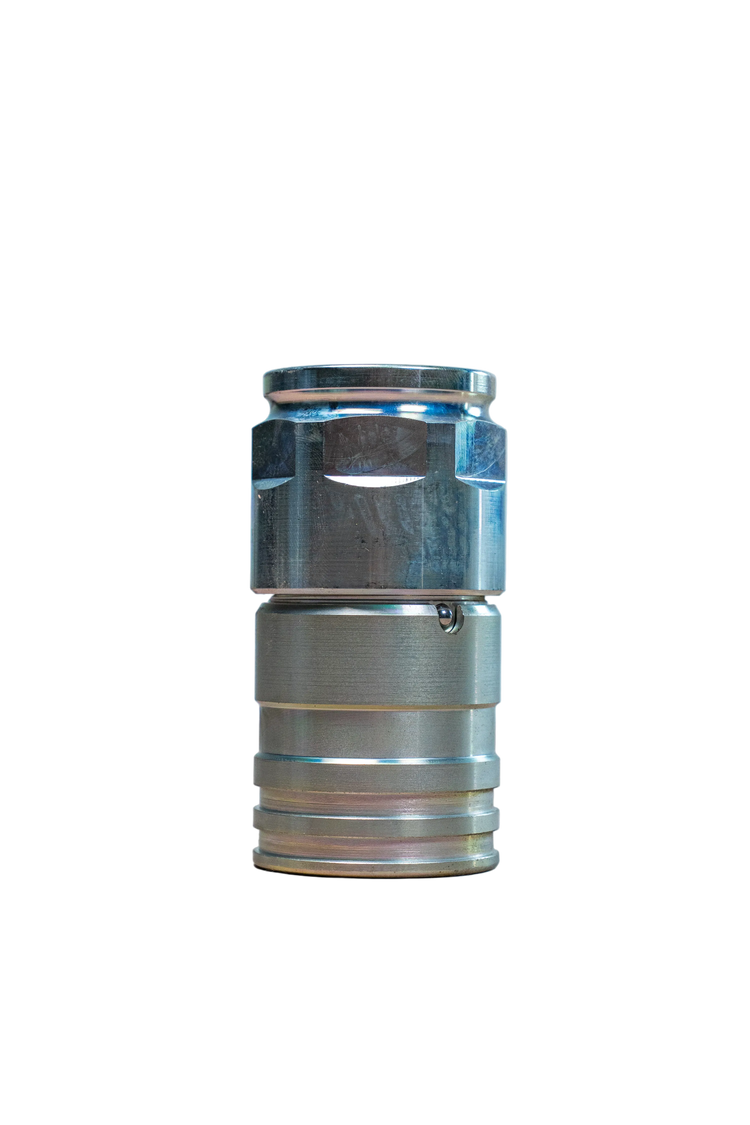 Stucchi Coupler# 801301030: Female Flat Face 3/4" NPT
