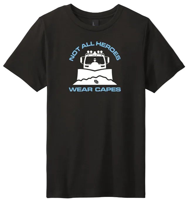 Boy Driver 'Not All Heroes Wear Capes' T-Shirt, 1 of 3
