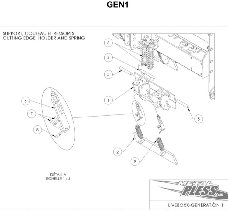 Metal Pless Part# 011-18-0510 LELOCK (GEN 1) :