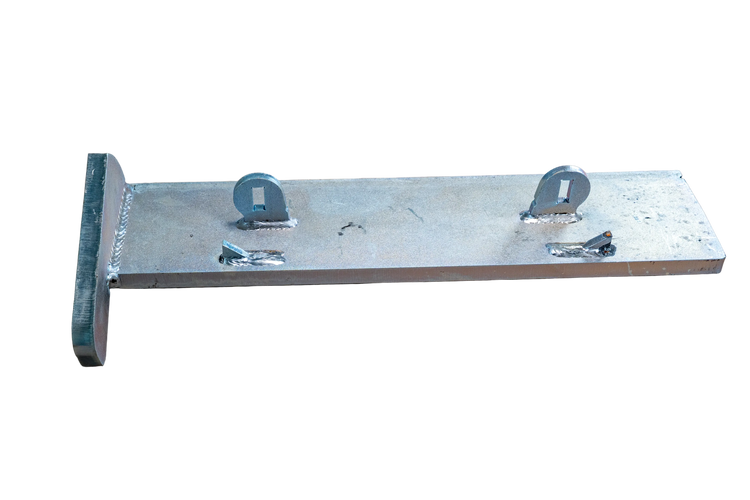 Metal Pless Part# LECCE 23-7/8-D: Carbide Cutting Edge Right End Cap