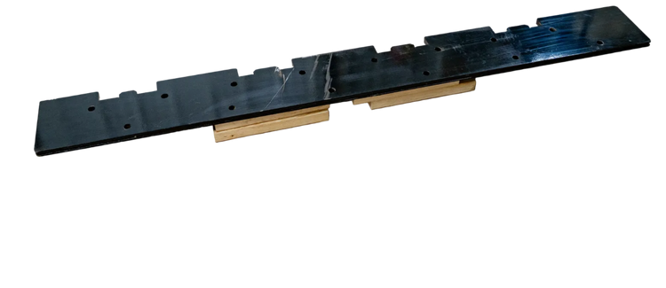 Metal Pless Part# AP9/D72CCE/6-3: 012-25-0107 Abrasion Shoe