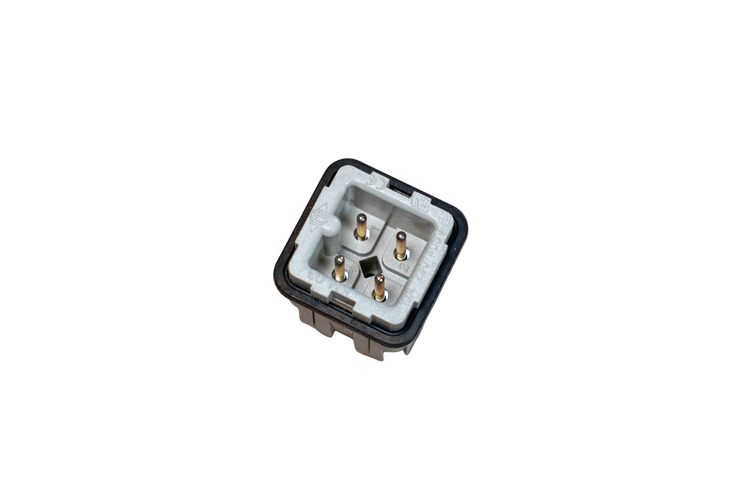 Metal Pless 4 Pin Connector- Machine Side Female Insert