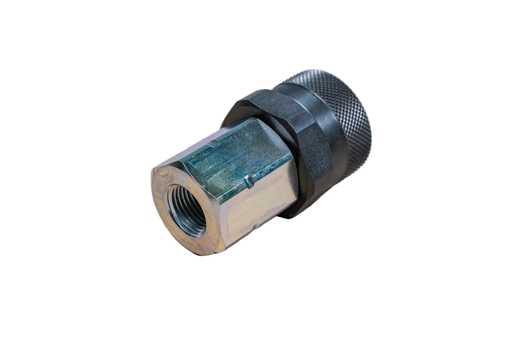 Stucchi Coupler# 806501000: Female Coupler Spin On 1/2" NPT