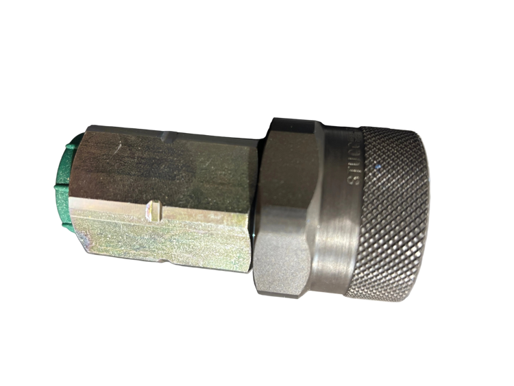 Stucchi Coupler# 806501000: Female Coupler Spin On 1/2" NPT