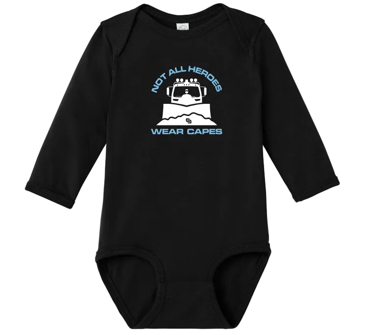 Boy Driver 'Not All Heroes Wear Capes' Onesie, 1 of 2