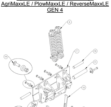 Metal Pless Part # LB/14-10: Lock Pin (P-261)