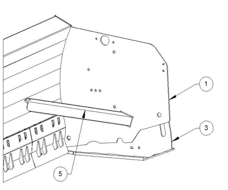 Metal Pless Part# LB/G36/6-10: 012-12-0195 Brace