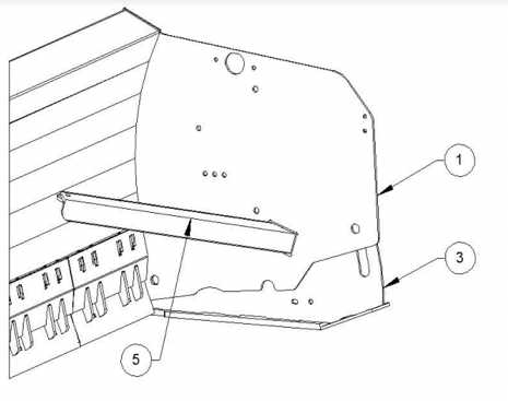 Metal Pless Part # LB/G42/6-10: 012-12-0200 Brace